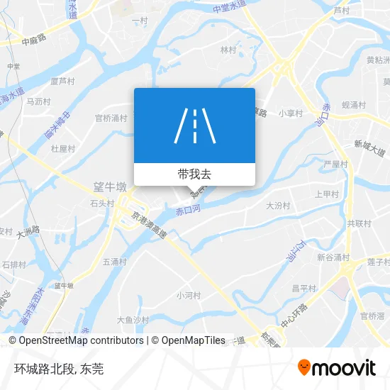 环城路北段地图