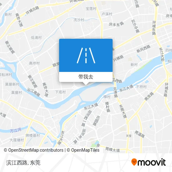 滨江西路地图