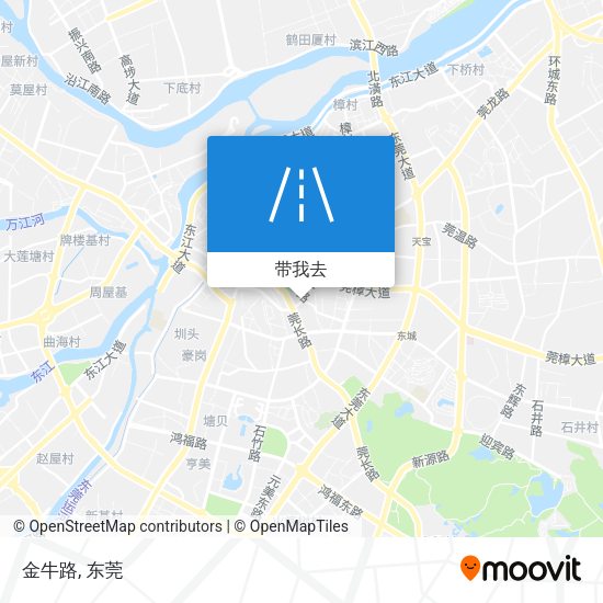 金牛路地图