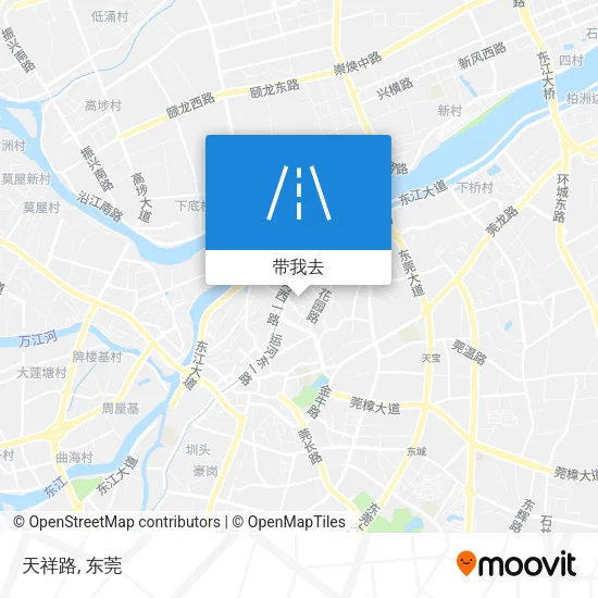 天祥路地图