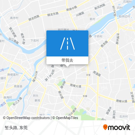 堑头路地图