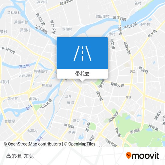 高第街地图