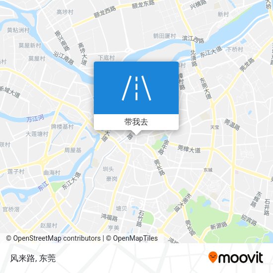 风来路地图