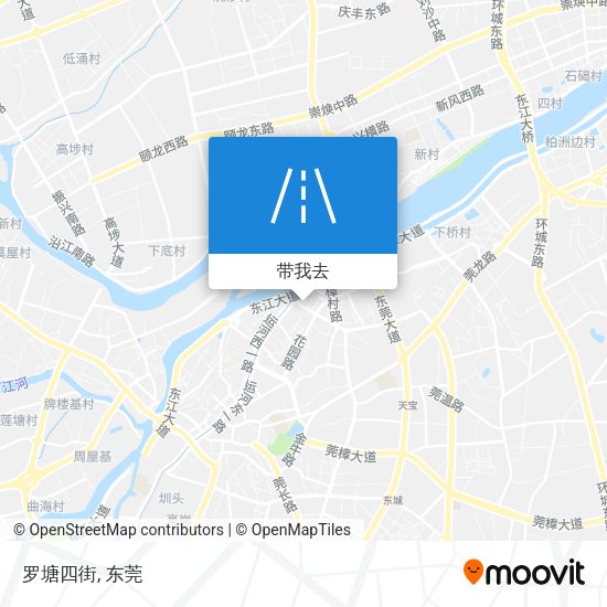 罗塘四街地图