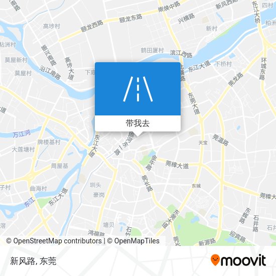 新风路地图