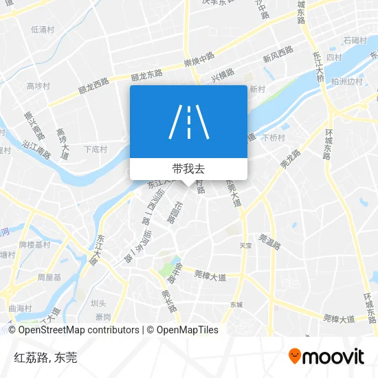 红荔路地图