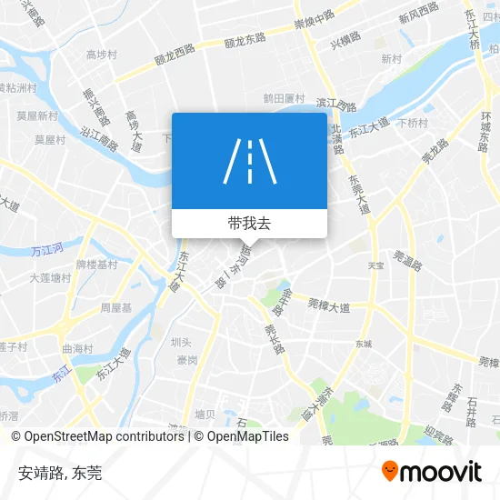 安靖路地图