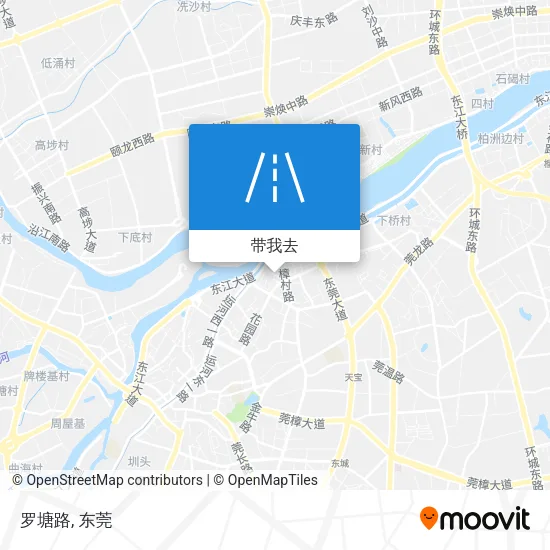 罗塘路地图