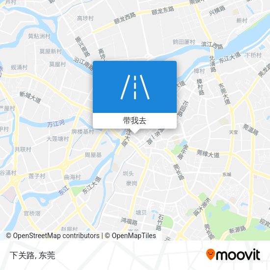 下关路地图