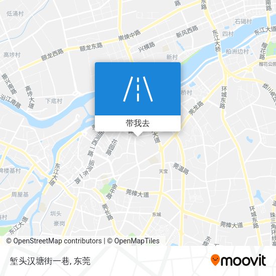 堑头汉塘街一巷地图