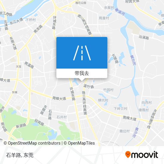石羊路地图