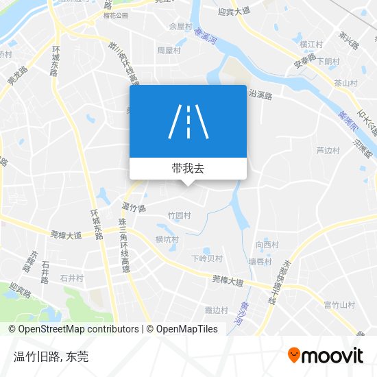 温竹旧路地图