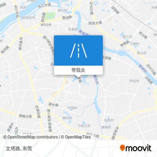 文塔路地图
