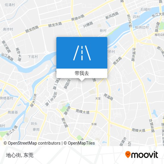 地心街地图