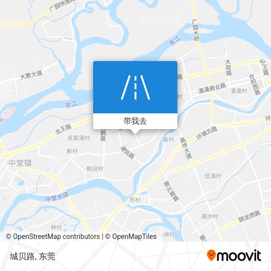城贝路地图