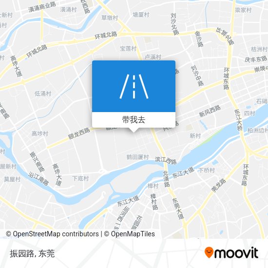 振园路地图