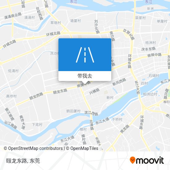颐龙东路地图