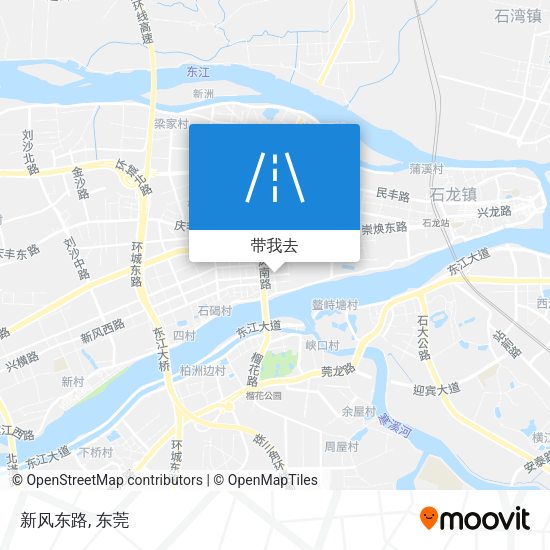 新风东路地图