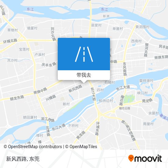 新风西路地图