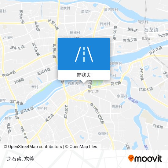 龙石路地图