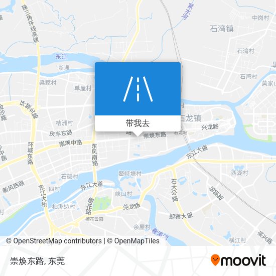 崇焕东路地图