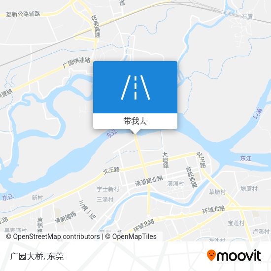 广园大桥地图