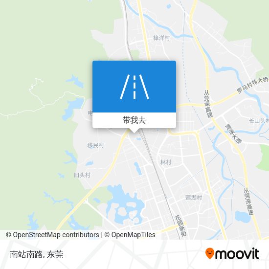 南站南路地图