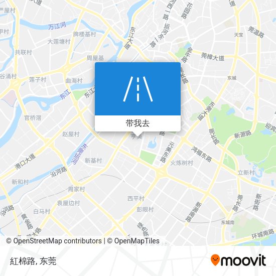 紅棉路地图