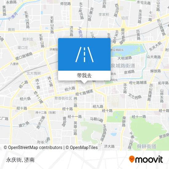 永庆街地图