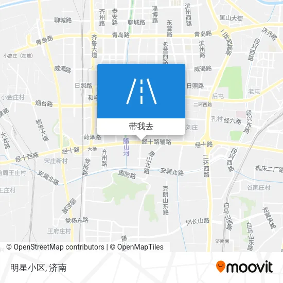 明星小区地图