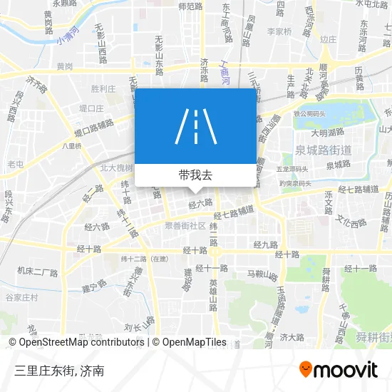 三里庄东街地图