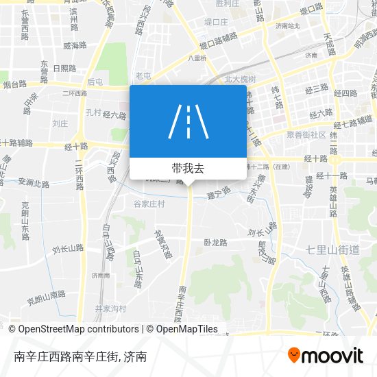 南辛庄西路南辛庄街地图