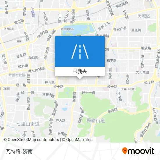 瓦特路地图