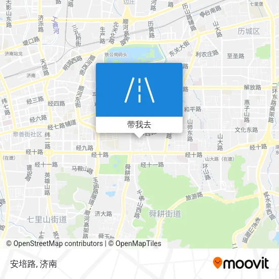 安培路地图