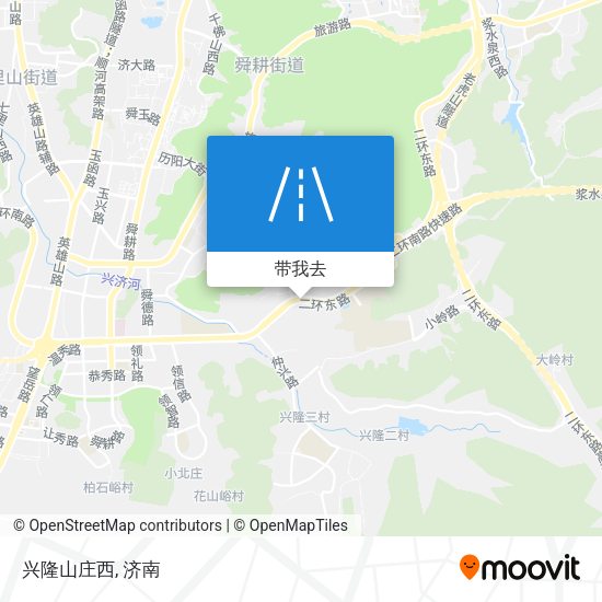 兴隆山庄西地图