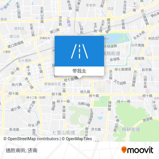 德胜南街地图