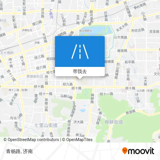 青杨路地图
