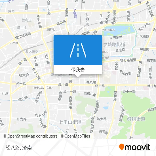 经八路地图