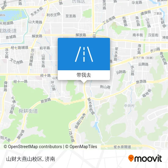 山财大燕山校区地图