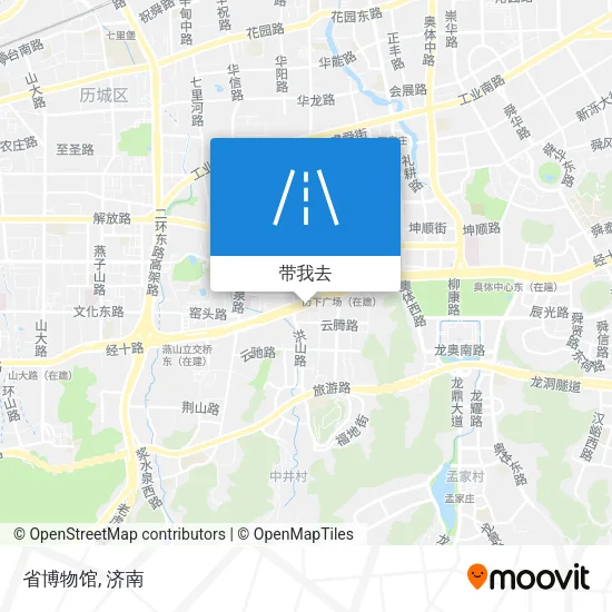 省博物馆地图