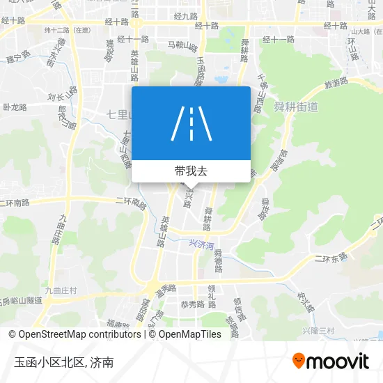 玉函小区北区地图