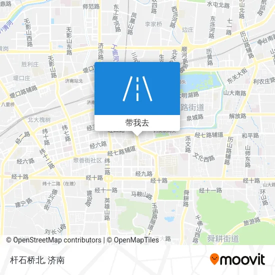 杆石桥北地图
