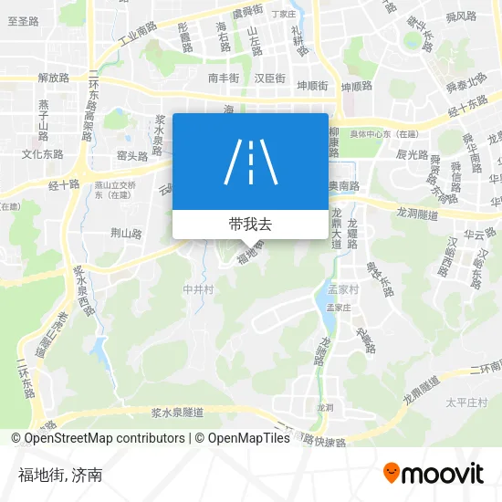 福地街地图