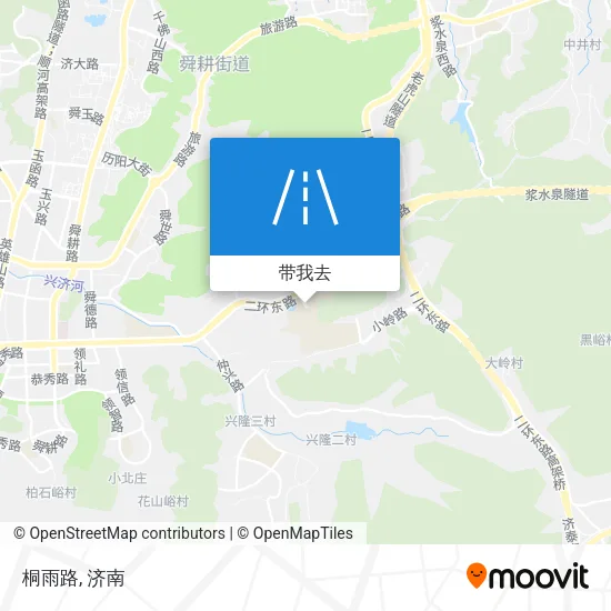 桐雨路地图