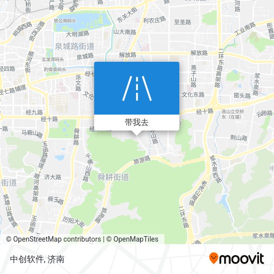 中创软件地图