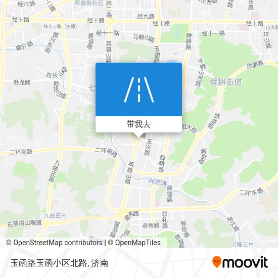 玉函路玉函小区北路地图