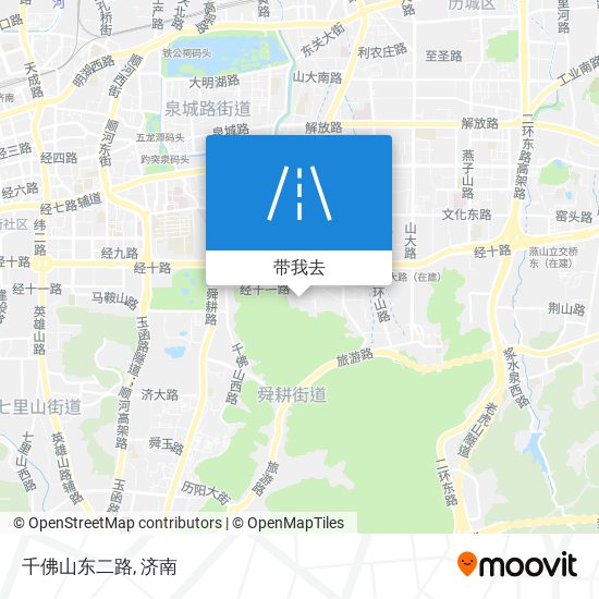 千佛山东二路地图
