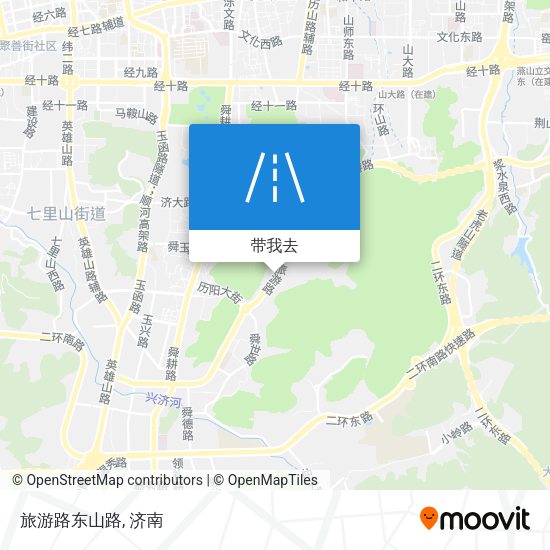 旅游路东山路地图