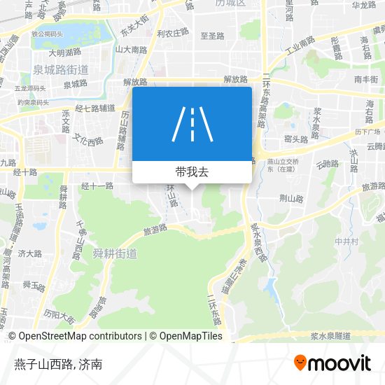 燕子山西路地图