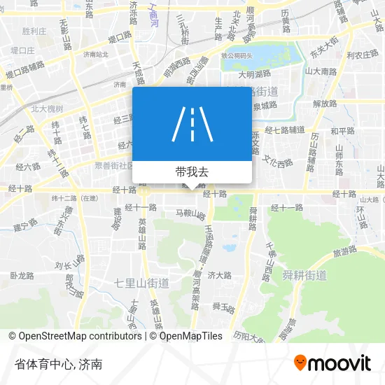 省体育中心地图